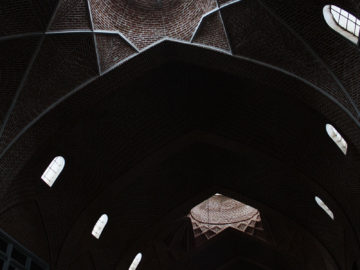 Iranian Traditional Bazaar - Ceiling of Tabriz Timche, Tabriz, Azerbaijan Sharqi (East) Province, Iran